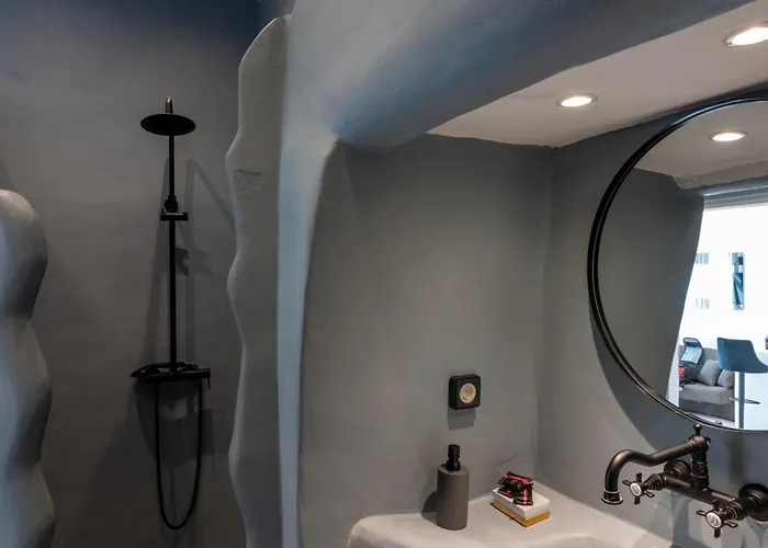 Pfx Mykonos Deluxe 3 Brms With Sauna By μρs * Mykonos Town