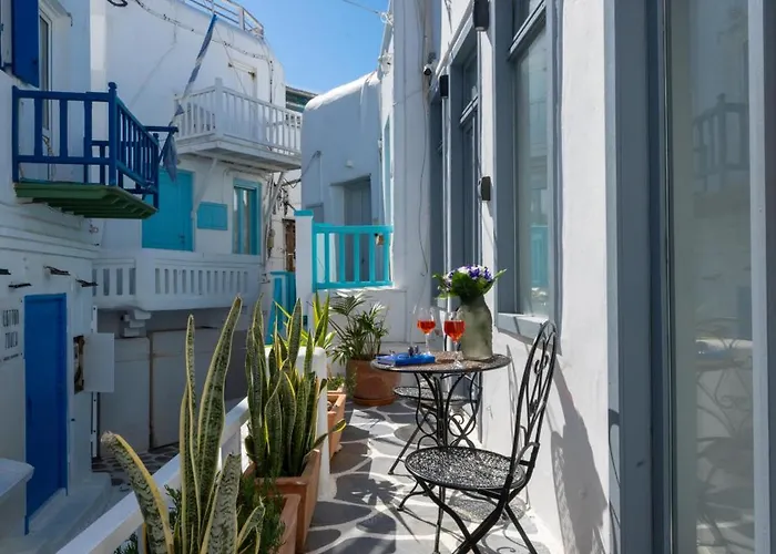 Pfx Mykonos Deluxe 3 Brms With Sauna By μρs Apartament Mykonos Town