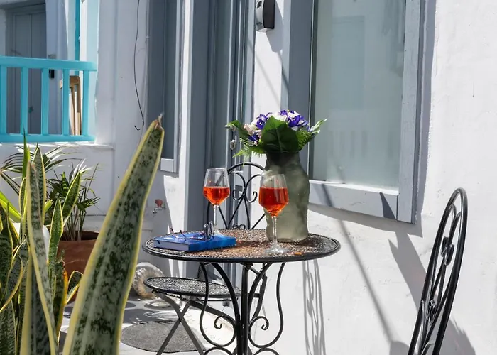 Pfx Mykonos Deluxe 3 Brms With Sauna By μρs Apartament *